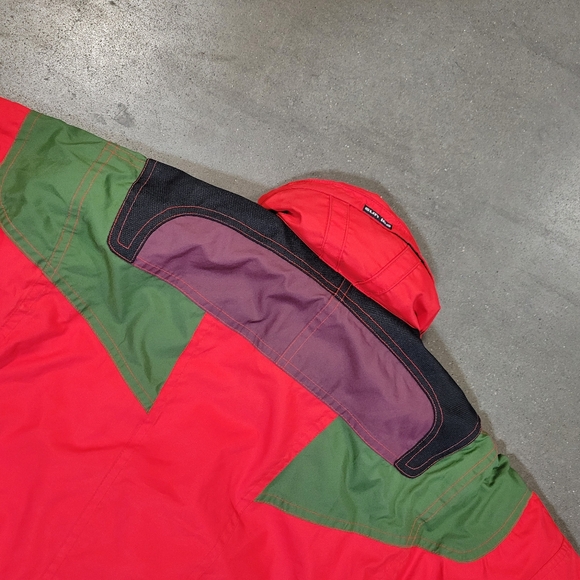 Vintage 80s Sun Ice Discipline Mens 38 medium Full Zip Hooded Ski Parka Jacket - Picture 2 of 14